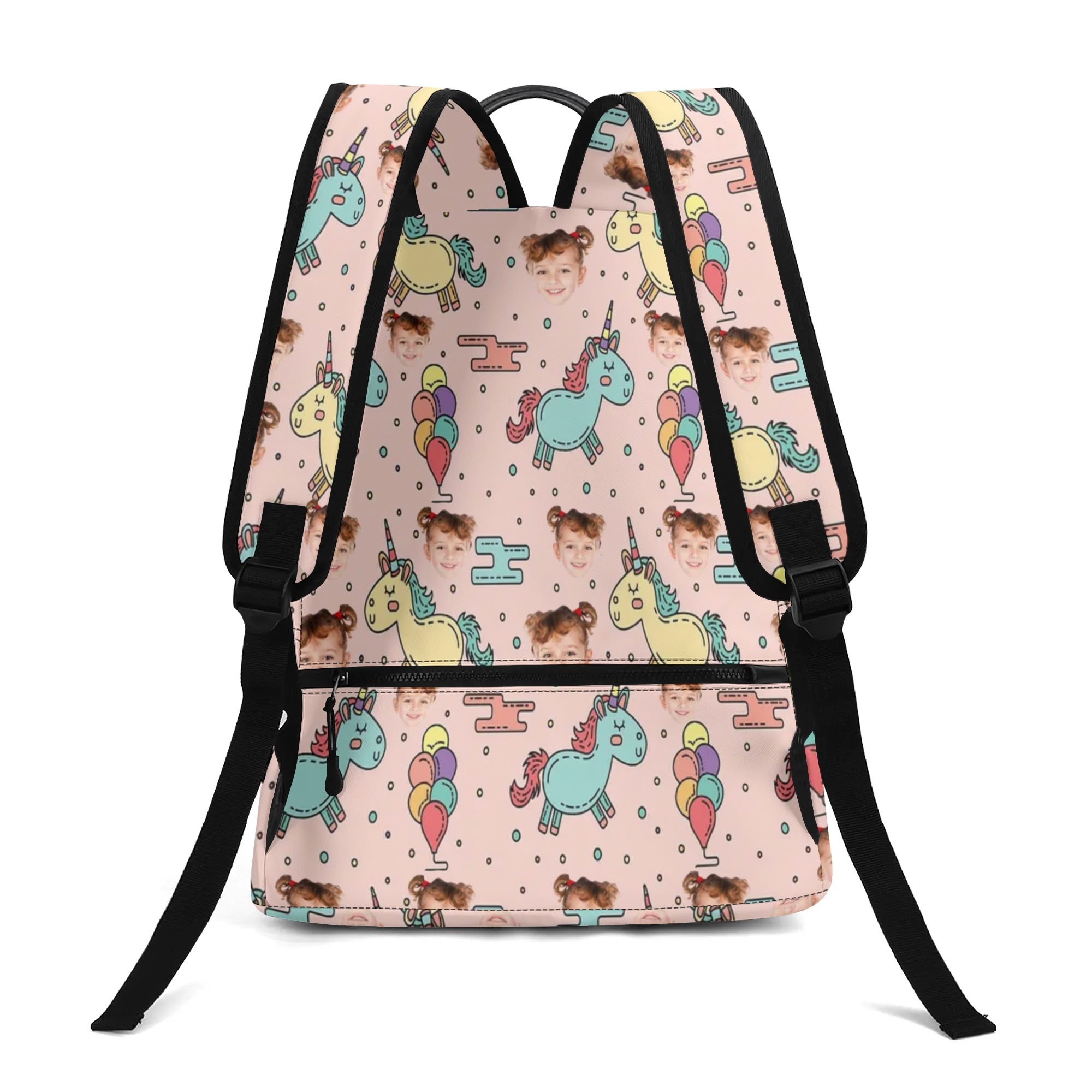 17 Inch Twill (PU) Leather School Backpack - Image 2