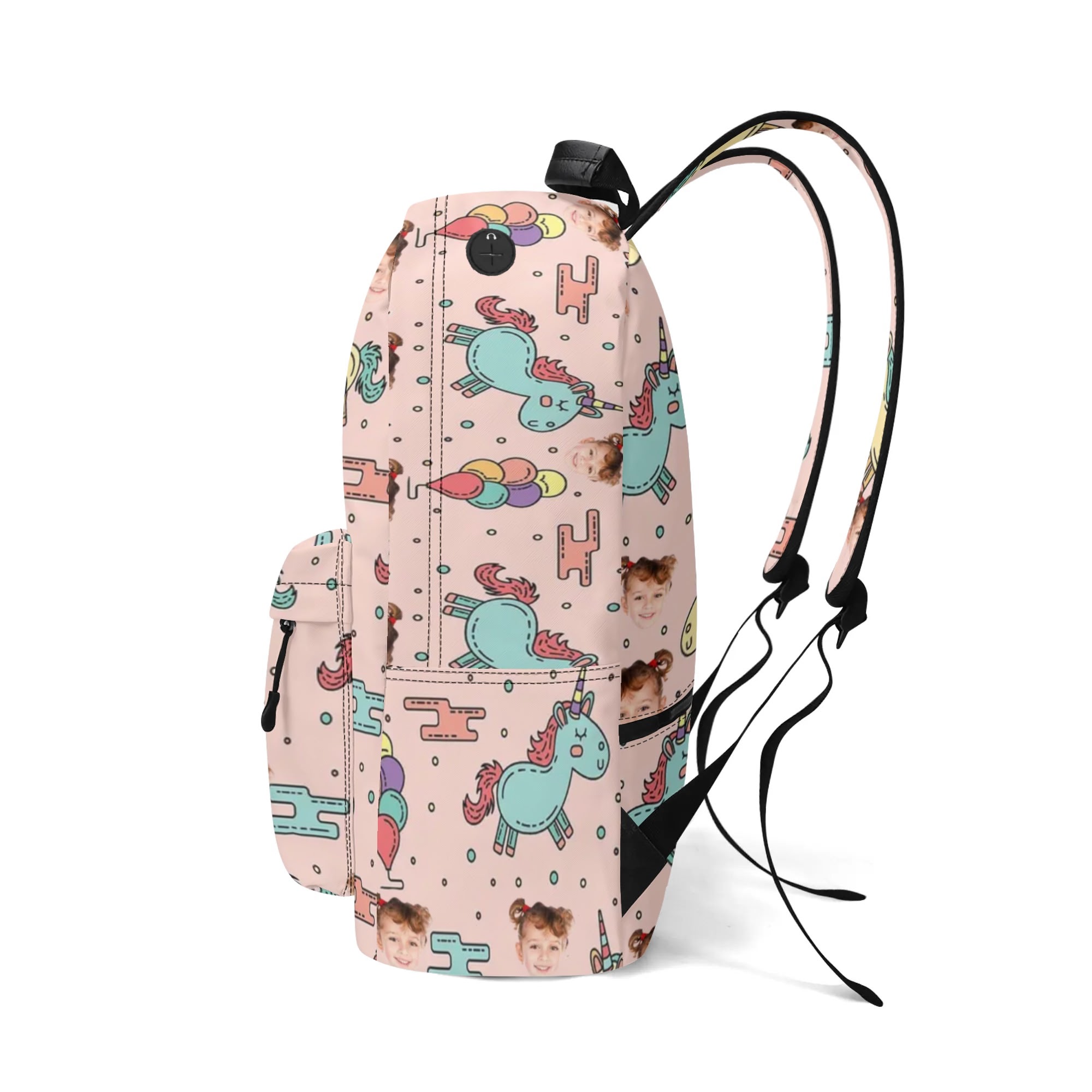 17 Inch Twill (PU) Leather School Backpack - Image 5