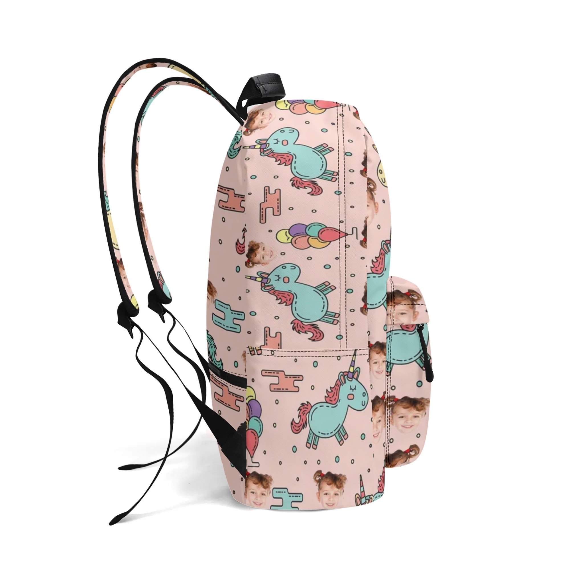 17 Inch Twill (PU) Leather School Backpack - Image 6