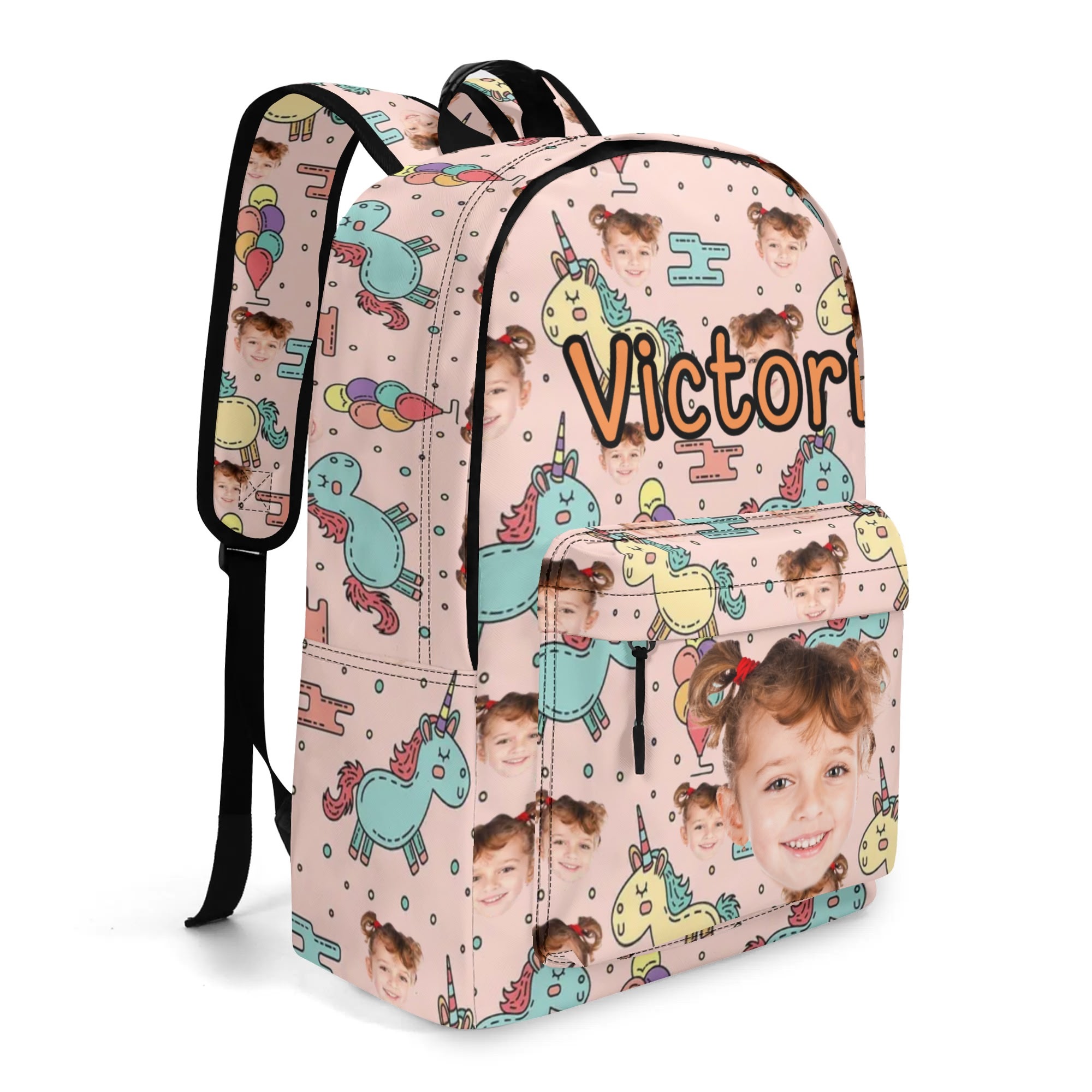 17 Inch Twill (PU) Leather School Backpack - Image 7