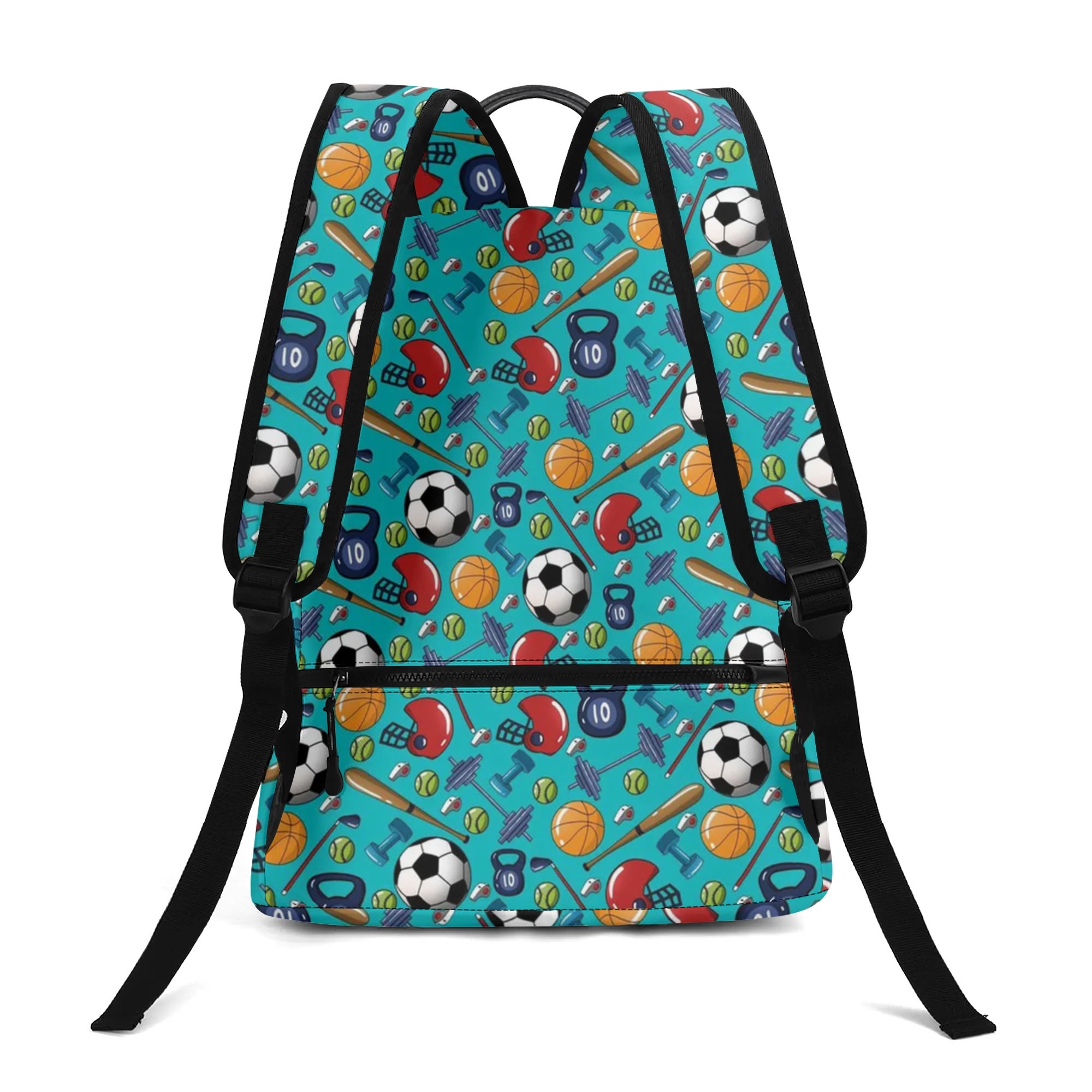 17 Inch Twill (PU) Leather School Backpack - Image 2