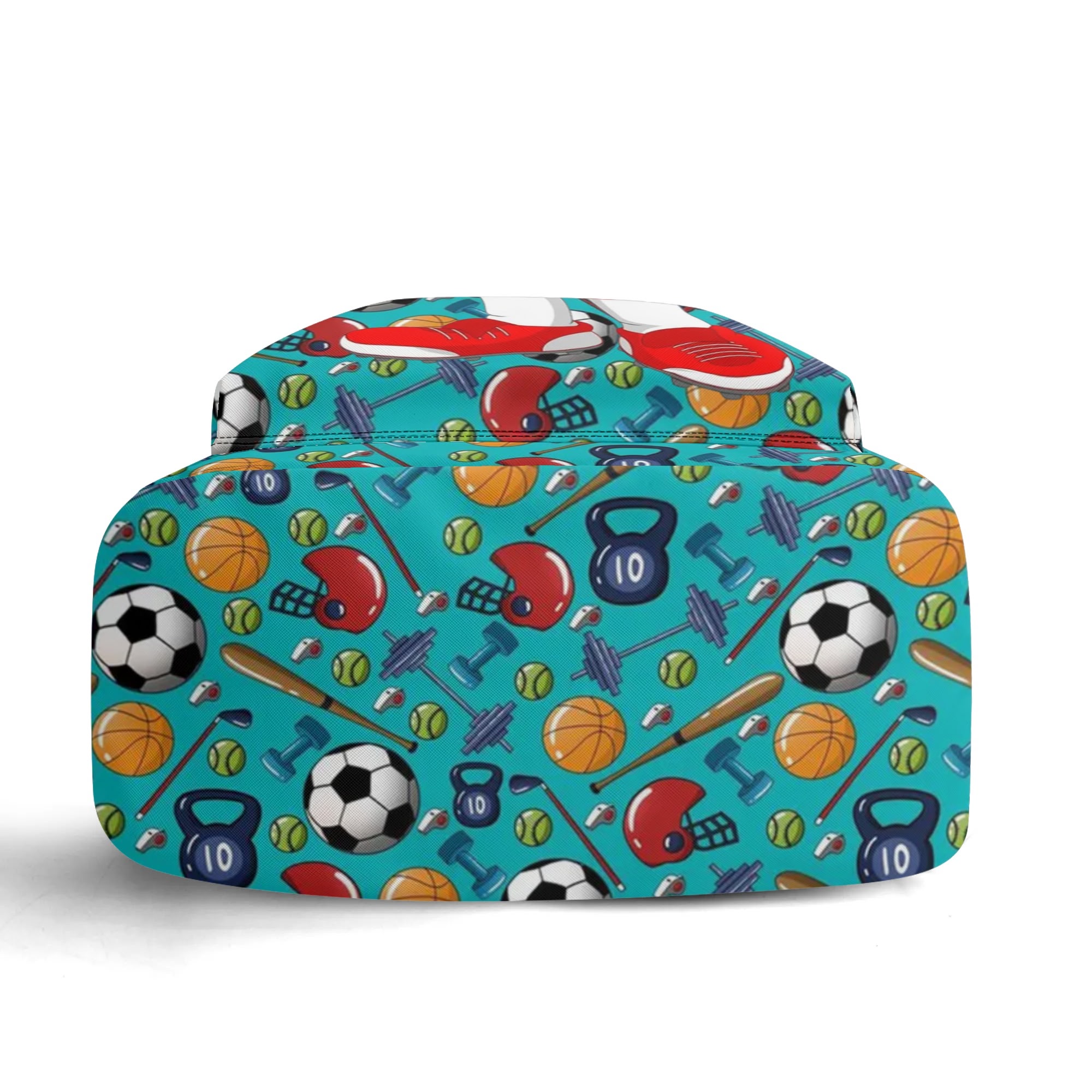 17 Inch Twill (PU) Leather School Backpack - Image 4