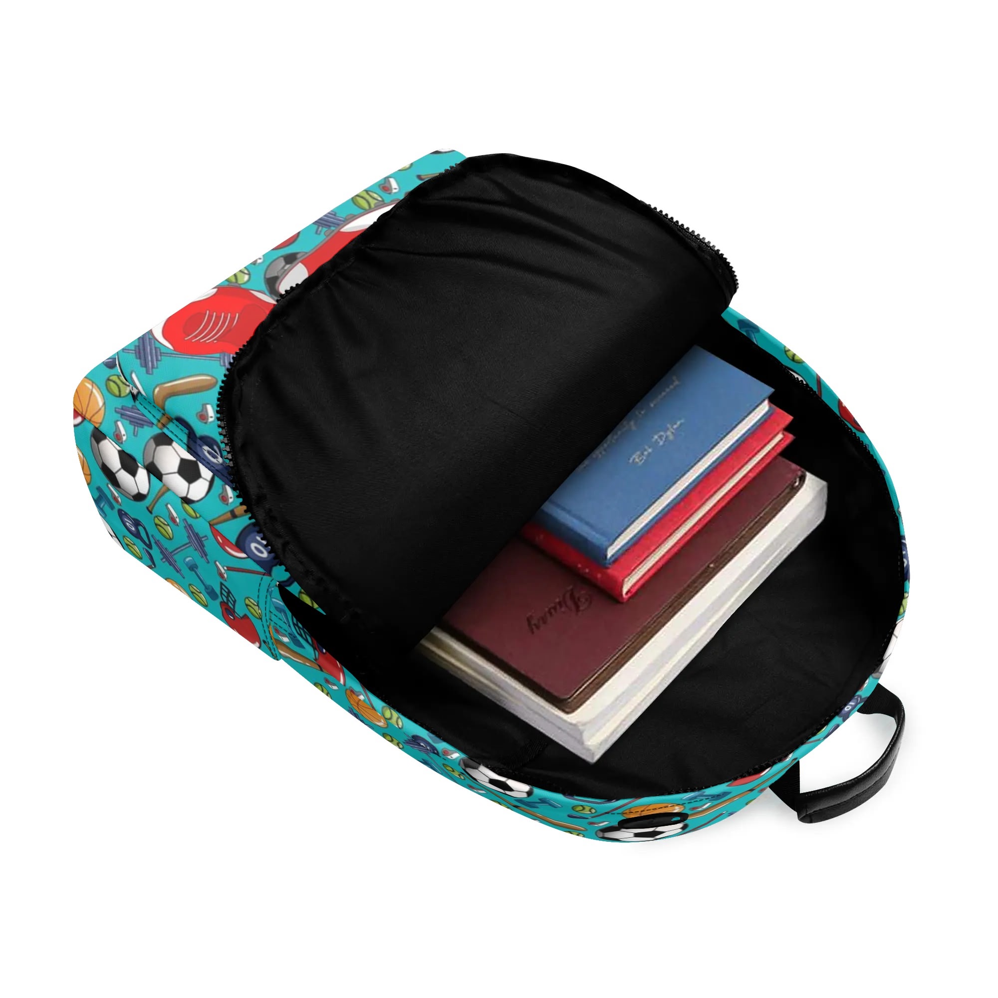 17 Inch Twill (PU) Leather School Backpack - Image 9