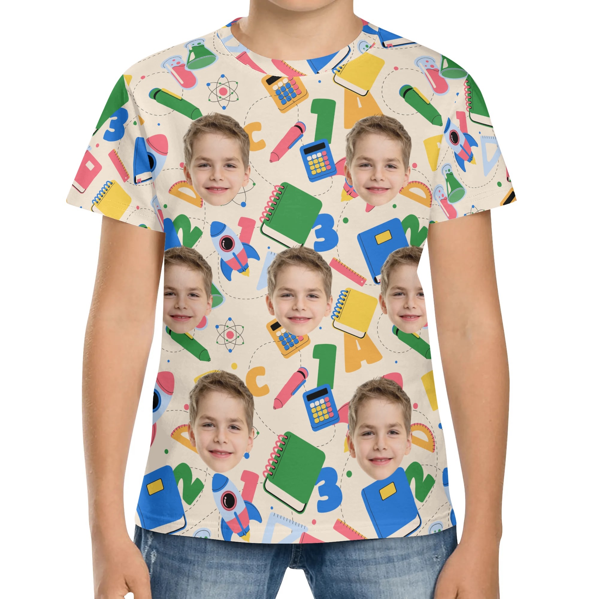 Kids All Over Print Short Sleeve T-Shirt - Image 2