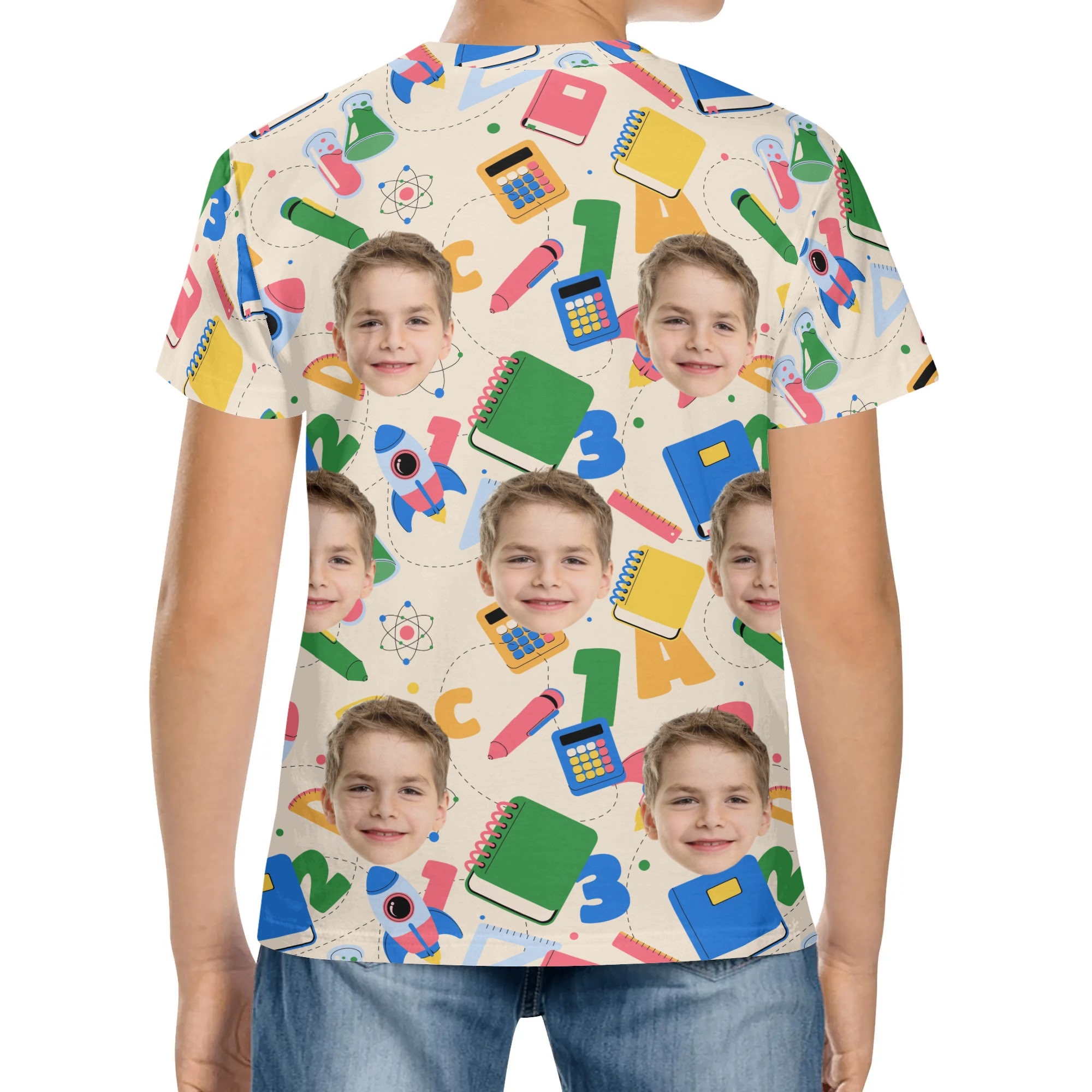 Kids All Over Print Short Sleeve T-Shirt - Image 3