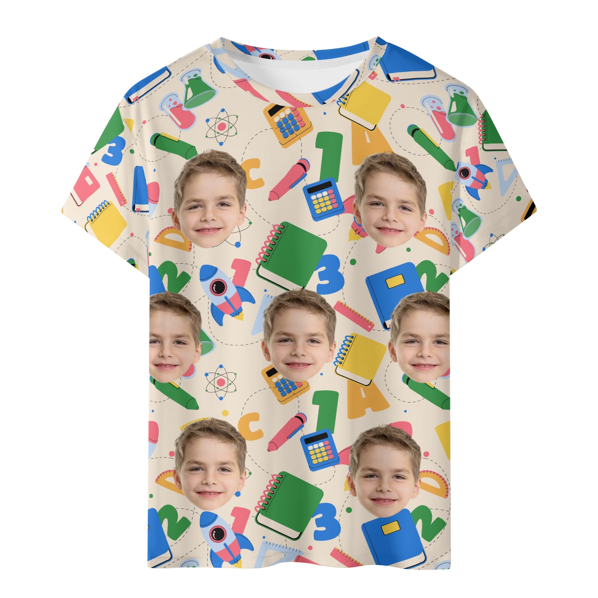 Kids All Over Print Short Sleeve T-Shirt - Image 4