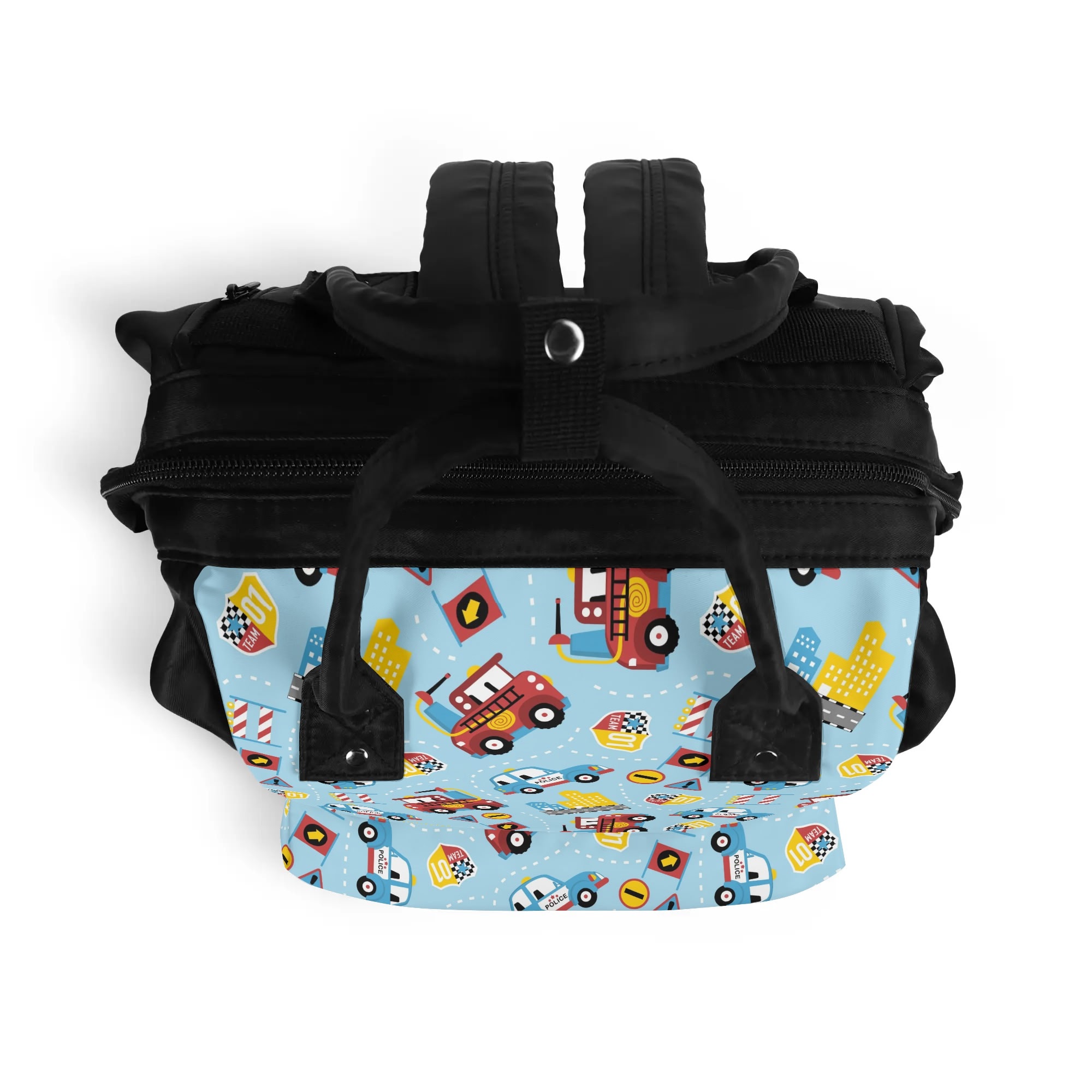 Large Capacity Diaper Bag Mummy Backpack Nursing Bag Duckbilled Backpack - Image 6