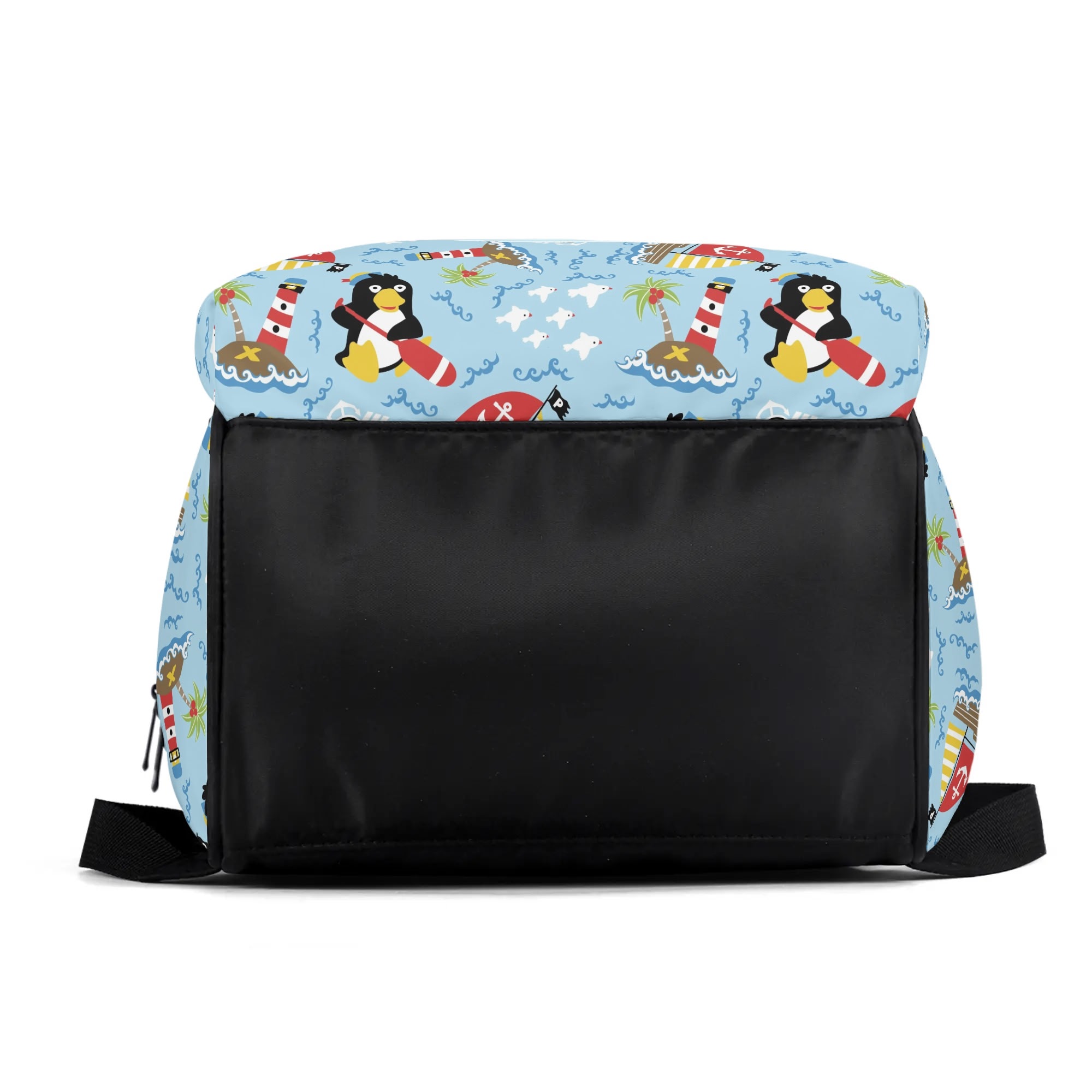 Large Capacity Diaper Bag Mummy Backpack Nursing Bag Duckbilled Backpack - Image 7