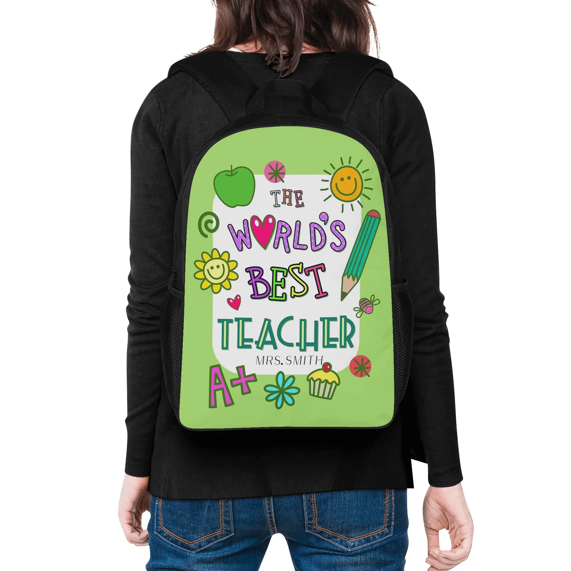 17 Inch School Backpack - Image 7