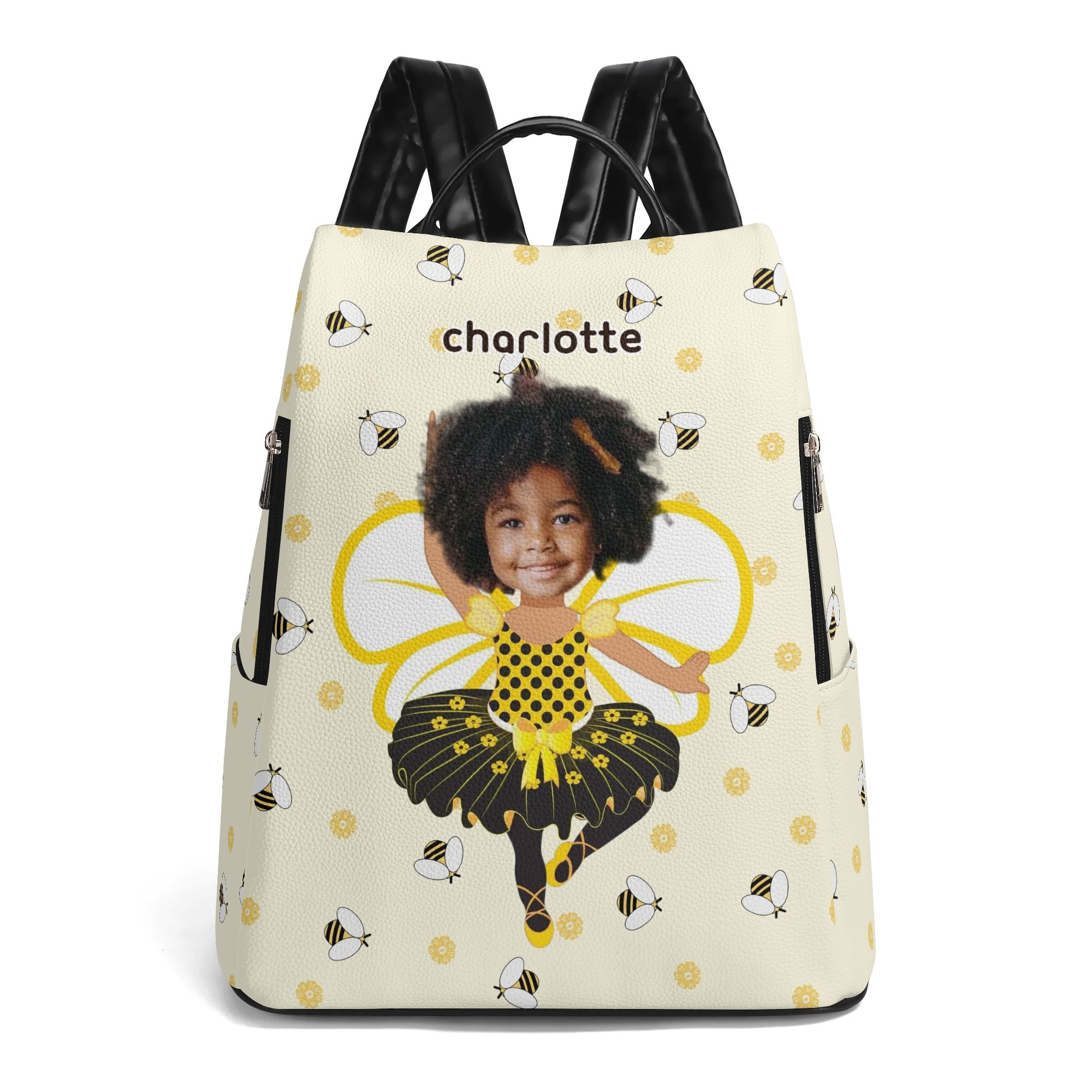 New Travel PU Daypack Anti-theft Backpack - Image 2