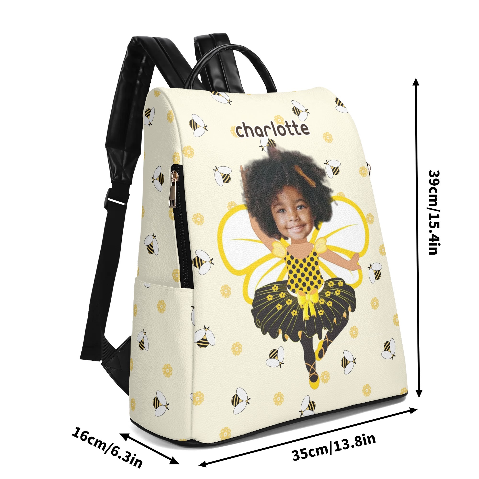 New Travel PU Daypack Anti-theft Backpack - Image 9