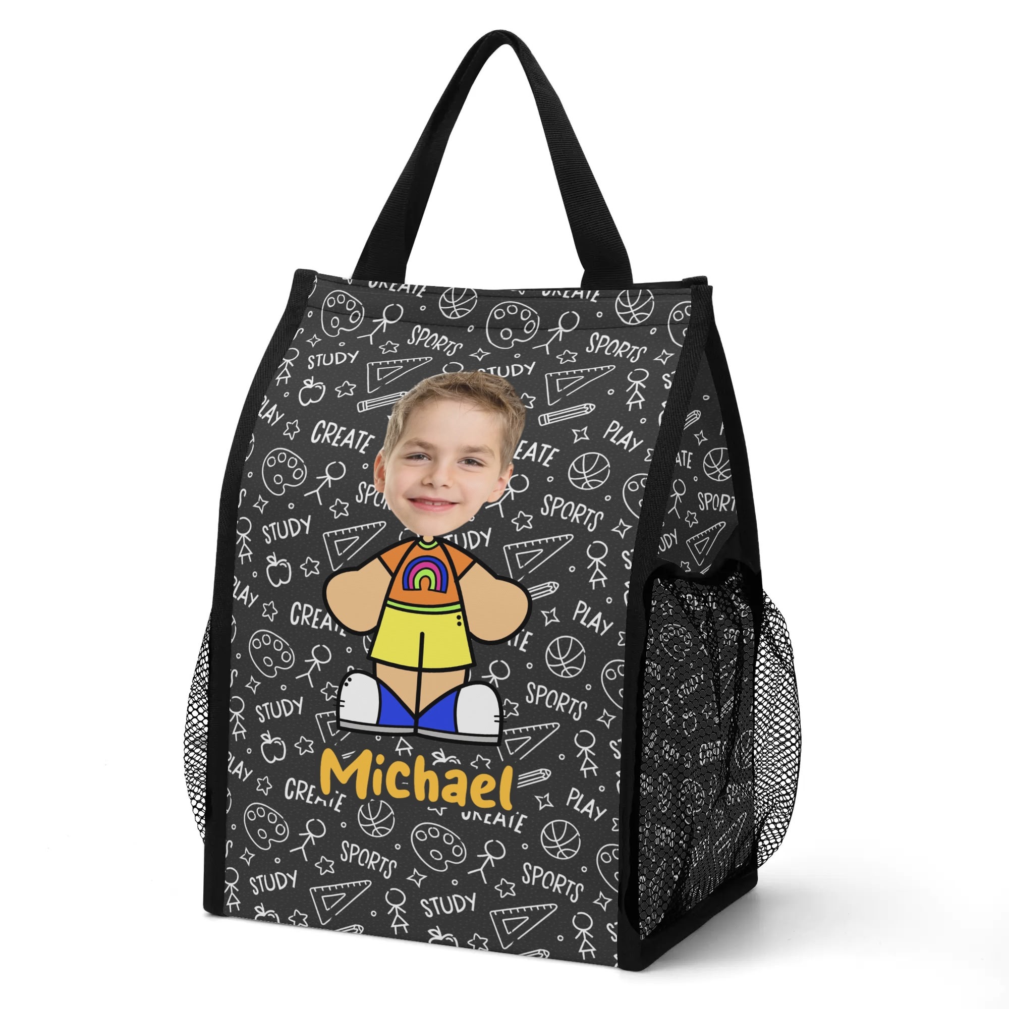 Folding Pocket Type Lunch Bag - Image 3