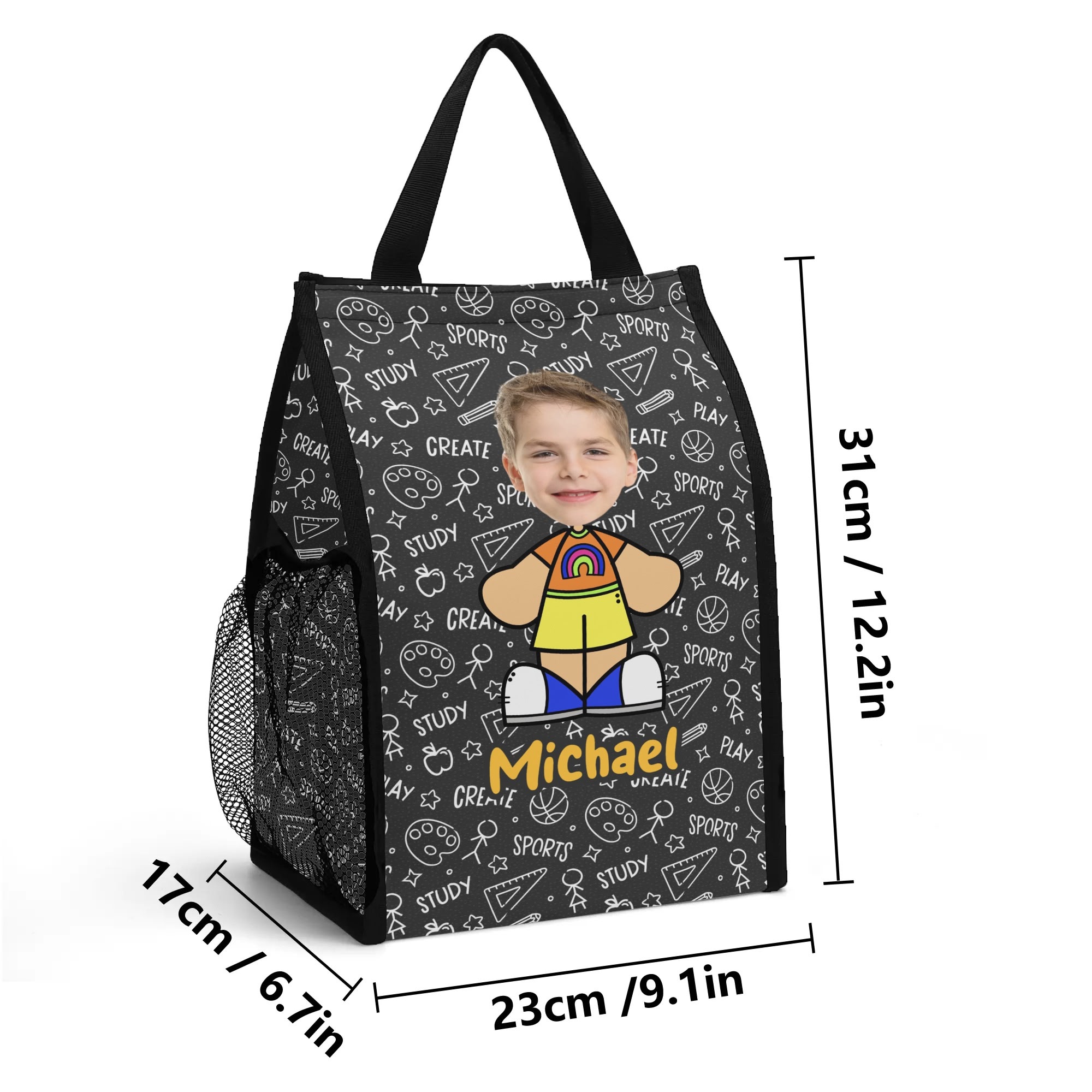 Folding Pocket Type Lunch Bag - Image 7