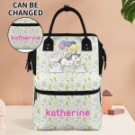 Large Capacity Diaper Bag Mummy Backpack Nursing Bag Duckbilled Backpack