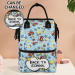 Large Capacity Diaper Bag Mummy Backpack Nursing Bag Duckbilled Backpack