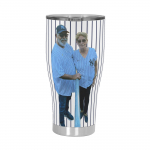 New York Yankees with Photo Personalized Stainless Steel Tumbler 30oz Cup Gift