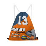 LOMANVIEW VOLLEYBALL Gym Drawstring Bag