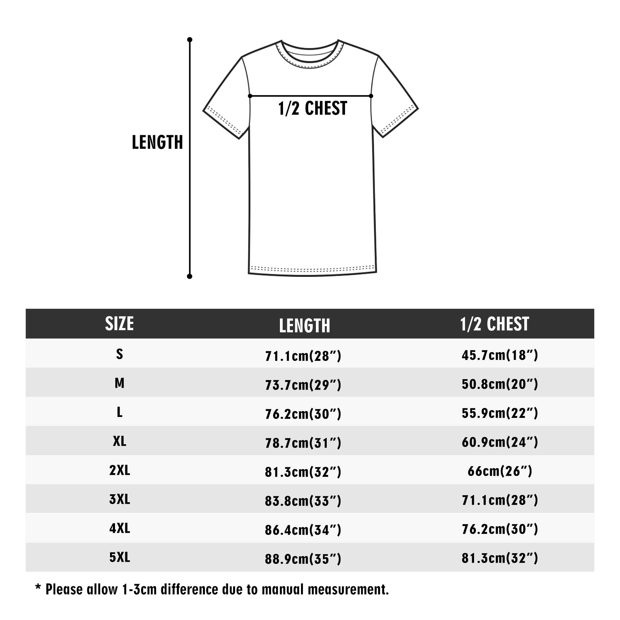 Double Side Printing -Unisex Crew Neck Short Sleeve T Shirt - Image 5