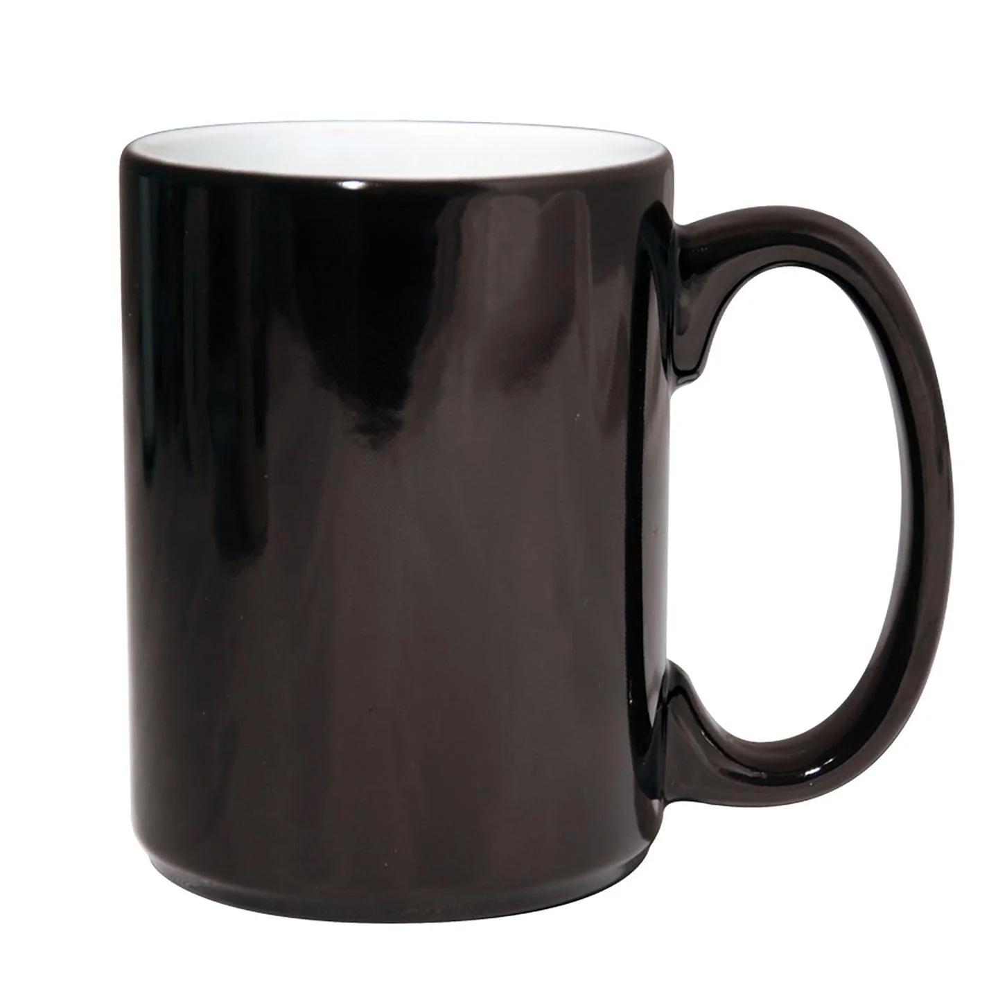 15 oz. Color Changing Sublimation Ceramic Mug - Black